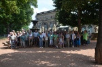 Gruppenbild in der Nhe vom Zwinger